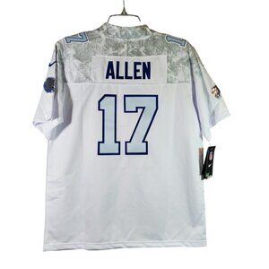 Buffalo Bills Josh Allen #17 Rivalries Stitched Jersey Youth Size XL (18/20) NWT